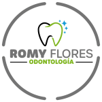 logo romy flores odontologia 2022